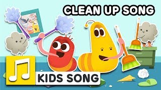 CLEAN UP SONG  LARVA KIDS  BEST NURSERY RHYME  LEARN TO CLEAN UP [upl. by Llecrup]