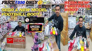 🔥  Sega amp new model football boot  sega best football stud under 600  football boot full review [upl. by Alair]