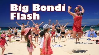 The Big Bondi Beach Flash Mob ORIGINAL [upl. by Lorine308]