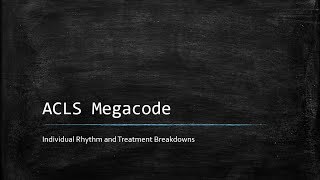 RHYTHM PRACTICE ACLS Rhythm and Tx SVT [upl. by Herodias993]