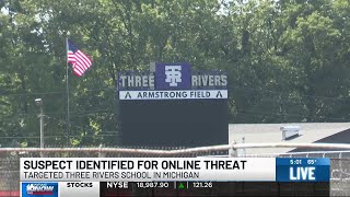 Three Rivers Community Schools closed again Friday due to another threat [upl. by Nosnarb159]