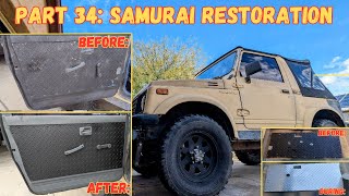 Part 34 Suzuki Samurai Restoring Doors Suzuki Jimny Sierra [upl. by Constance]