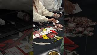 AK vs Q5 all in allin cardgame pokerentertainment pokergame pokerhand poker [upl. by Yhtomiht]