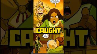 Aang and Katara CAUGHT by her Brother  Avatar The Last Airbender avatar comics shorts [upl. by Norred]