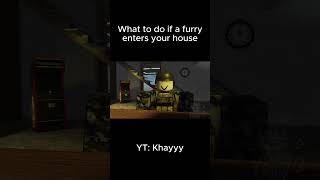 POV A Furry Enters Your House😻🏡💘  Furry Fart Animation Animation Meme Monotagari Meme roblox [upl. by Melissa]