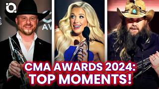 CMA Awards 2024 Epic Moments That Stole the Show ⭐ OSSA [upl. by Willey]