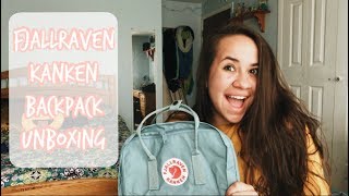 Fjallraven Kanken Backpack Unboxing [upl. by Harlene]