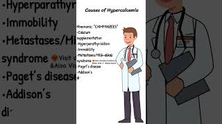 Causes of Hypercalcemia mnemonic MEDICINOZ [upl. by Matilda]