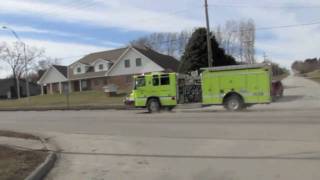 FCFD Engine 630 and Engine 641 Responding 021811 [upl. by Gustin384]