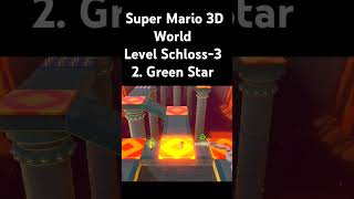 Super Mario 3D World Level Schloss3 2 Green Star shorts [upl. by Adnyc12]