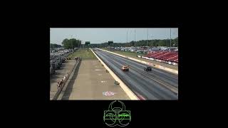 70 gto vs firebird pontiac dragracing [upl. by Nesnaj880]