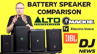 Comparing After A Show Alto Busker Mackie Thump Go JBL Eon One Compact EV Everse 8 Best Value [upl. by Nollat]