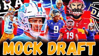 PFFs 2024 NFL Mock Draft  Mock The Mock [upl. by Akina]