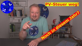 Finanzministerium Steuerbefreiung für Photovoltaikanlagen noch in diesem Jahr [upl. by Ttereve]