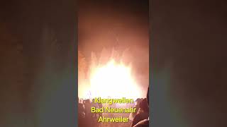 Feuer Wasser viel Musik Klangwelle in Bad Neuenahr  Ahrweiler Super Veranstaltung [upl. by Einyaj238]