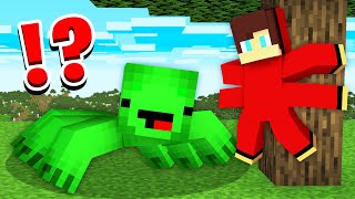 JJ And Mikey TURNED into SPIDERS in the OLD HOUSE in Minecraft Maizen [upl. by Brita487]