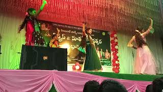 Telugu Christmas dance video song 2024 [upl. by Millar]