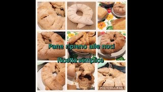 🍞Pane fatto in casa alle noci e uvetta Ricetta semplice Barbara Cherryglimmer [upl. by Mcdougall]