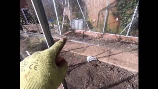 Part 2  Dismantling a Greenhouse Second Hand [upl. by Karina]