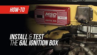 How to Correctly Install and Troubleshoot your MSD Digital 6AL Ignition Box [upl. by Franzoni872]