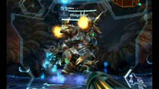 Metroid Prime 3 Corruption 100 Walkthrough Part 31  Boss Battle Mogenar [upl. by Norford851]