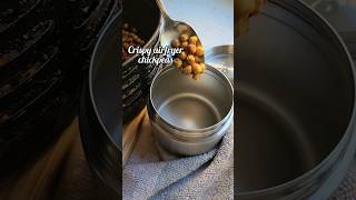 Crispy Air fryer Chickpeas food vegan vegansofaustralia foodie chickpeas [upl. by Eerehc]