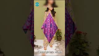 Floral prints dress fashion trends YouTube shorts 20242025 [upl. by Asiruam]