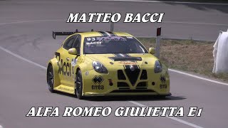 SALITA TROFEO LUIGI FAGIOLI 2024  MATTEO BACCI  ALFA ROMEO GIULIETTA E1  VIDEO BELLUNOVIDEO [upl. by Kimura890]