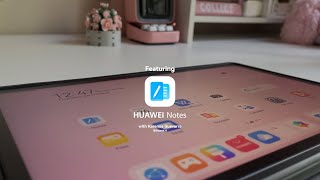 HUAWEI Notes Tutorial amp Walkthrough  HUAWEI MatePad 11 PaperMatte Edition Digital Journaling [upl. by Sexela]