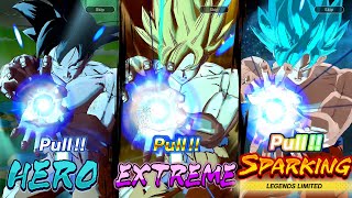 Dragon Ball Legends All Summoning Animations Meanings Explained  HD Widescreen dblegends [upl. by Omoj]