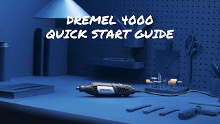 Get Started With The Dremel 4000  Quick Start Guide [upl. by Henka]