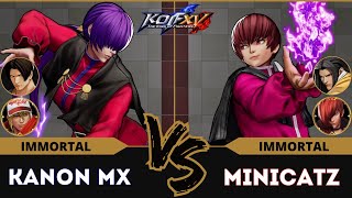 KOFXV⭐KANON MX KimTerryOShermie vs MINICATZ GatoIoriOChris⭐Ranked Match  0924 [upl. by Atilamrac38]