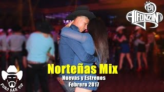 Norteñas Mix 2017 Lo más nuevo Febrero  Parejas Bailando ► DjAlfonzin [upl. by Uahsoj]