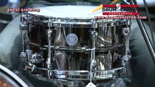 Tama Starphonic Steel Snare Drum 13x7 [upl. by Ihsorih]