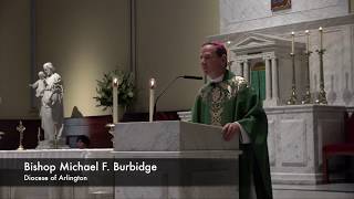 Bishop Burbidges Homily on Dr Martin Luther King Jr Prejudice and More [upl. by Karisa168]