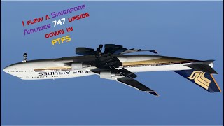 When your Best friend flies the plane PTFS Boeing 747 [upl. by Inalem826]