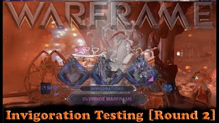 Warframe  Helminth Invigoration Testing Round 2 [upl. by Swaine624]