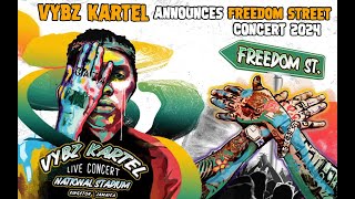 VYBZ KARTEL MIX 2024  FREEDOM STREET VOL 1  DJ TREASURE DANCEHALL MIX 2024 [upl. by Enylrac422]