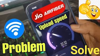 Jio Airfiber Download Speed Problem Solve  Jio Airfiber Upload Speed Problem Solve  Jio Airfiber [upl. by Elrebmik944]