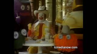 McDonalds Ronald McDonald Meets the Fry Gang 1982 Grimace Mayor McCheese [upl. by Vange]