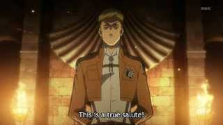 Shingeki no Kyojin Episode 16 Joining Survey Corps [upl. by Atisor]