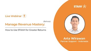 Manage Revenue Mastery How to Use STAAH for Greater Returns Bahasa [upl. by Thgiled]