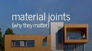 Material Joints  why they matter [upl. by Suirada777]