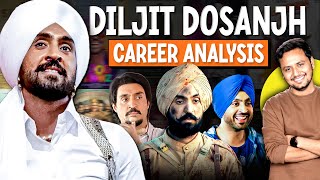 Diljit Dosanjhs Career Review  Diljit’s Iconic Films Songs Global Collaboration amp More [upl. by Alvinia]