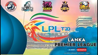 LPL Live Streaming  Dambulla Giants vs Jaffna Kings  14122021 [upl. by Yk]