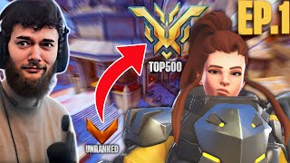 Unranked To Top 500 BRIGITTE ONLY  Ep 1 [upl. by Ehtyaf301]