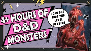 4 Hours of DnD Monster Facts To Fall Asleep To [upl. by Irep222]