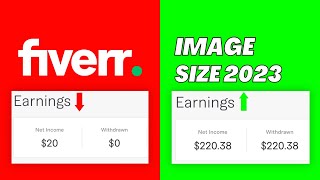 Fiverr gig image size in 2024  Fiverr thumbnail size  Earn more on fiverr [upl. by Melburn]