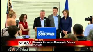 Donovan concedes Democratic Primary [upl. by Auohc]