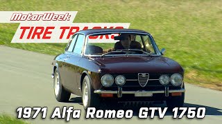 1971 Alfa Romeo GTV 1750  MotorWeek Tire Tracks [upl. by Maxwell]